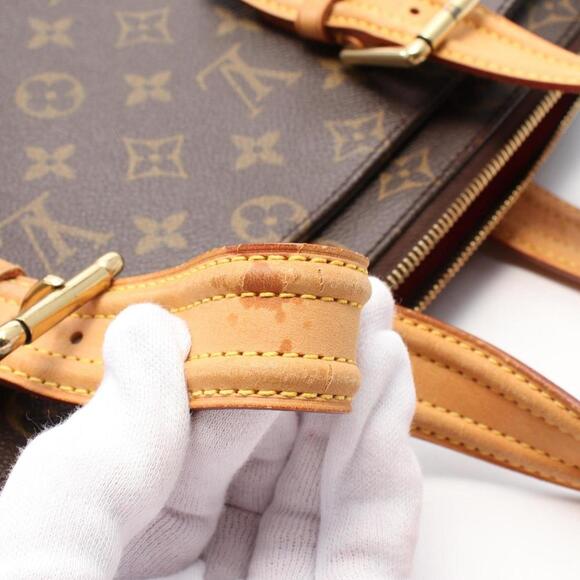 LOUIS VUITTON Brown Monogram Leather Bag - Picture 9 of 9